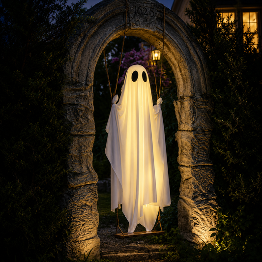 Hanging Swing Ghost Decoration