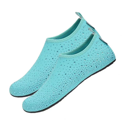 Rhinestone-Embellished Barefoot Water Shoes