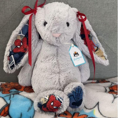 SpiderMan Bunny Plush